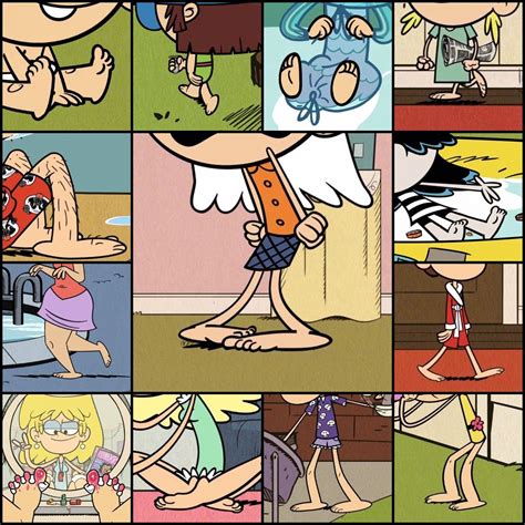 loud house feet|Loud Kids Feet from Smallest to Biggest Finale